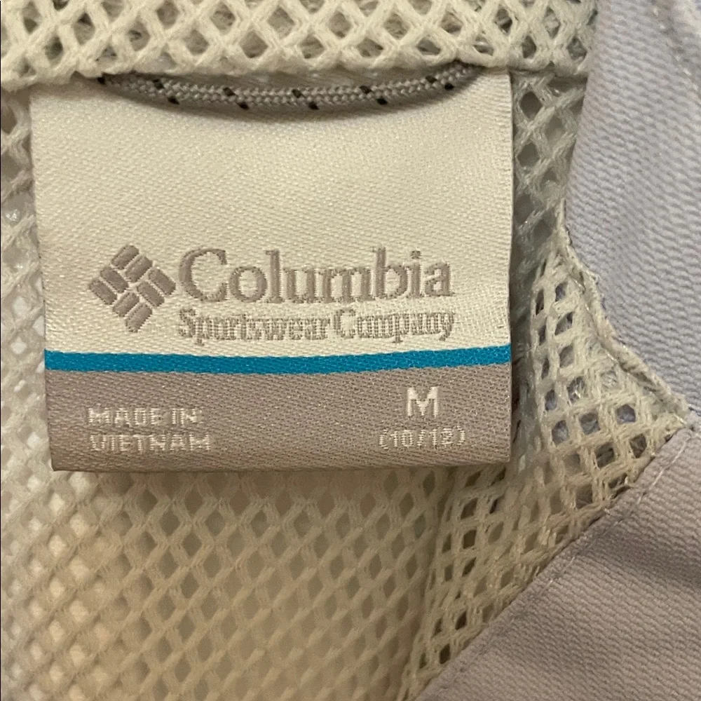 COLUMBIA NWT Girls Size 10/12 Light Purple Lavender Lined Jacket Raincoat - Picture 8 of 12